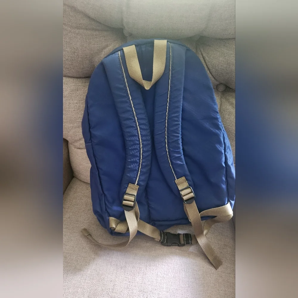 L.L.Bean Kids Backpack in Navy Blue with Gray Accent